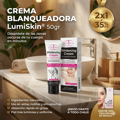 2x1 LumiSkin® | Despídete de las zonas oscuras de tu cuerpo.